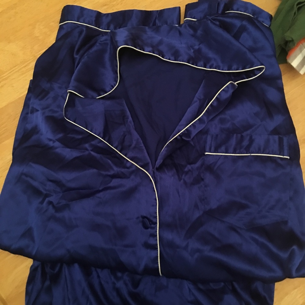 Silk pajamas